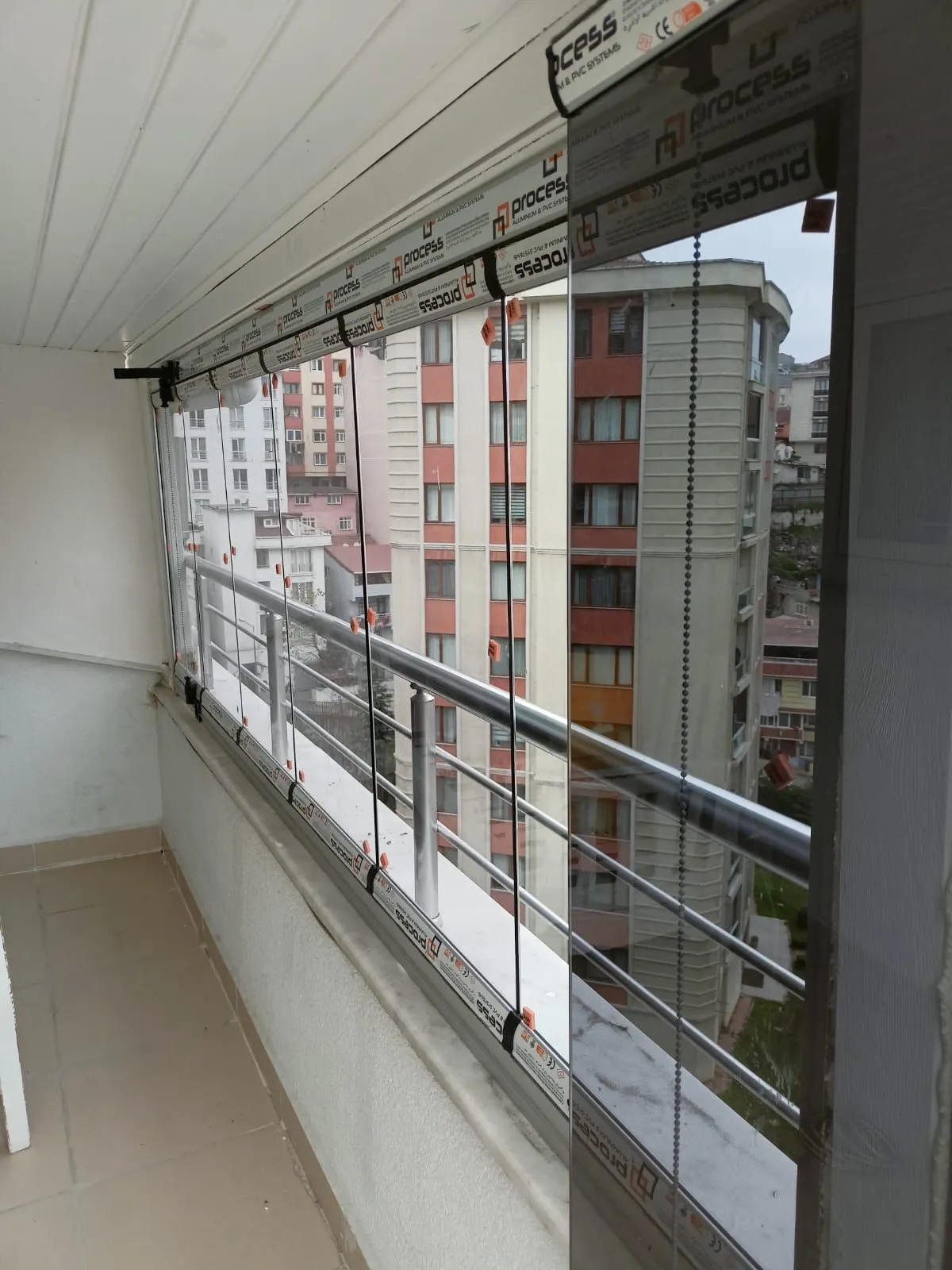 Cambalkon Seffafcam Natural Profil montajı ve uygulaması