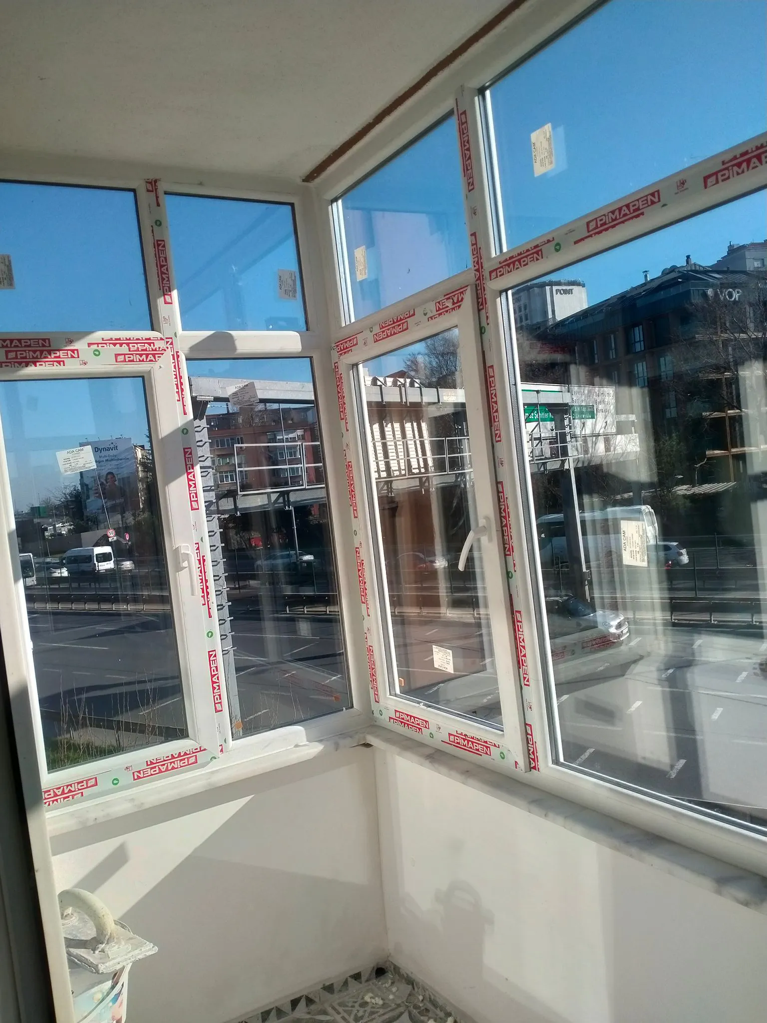 Pvc Balkon montajı ve uygulaması