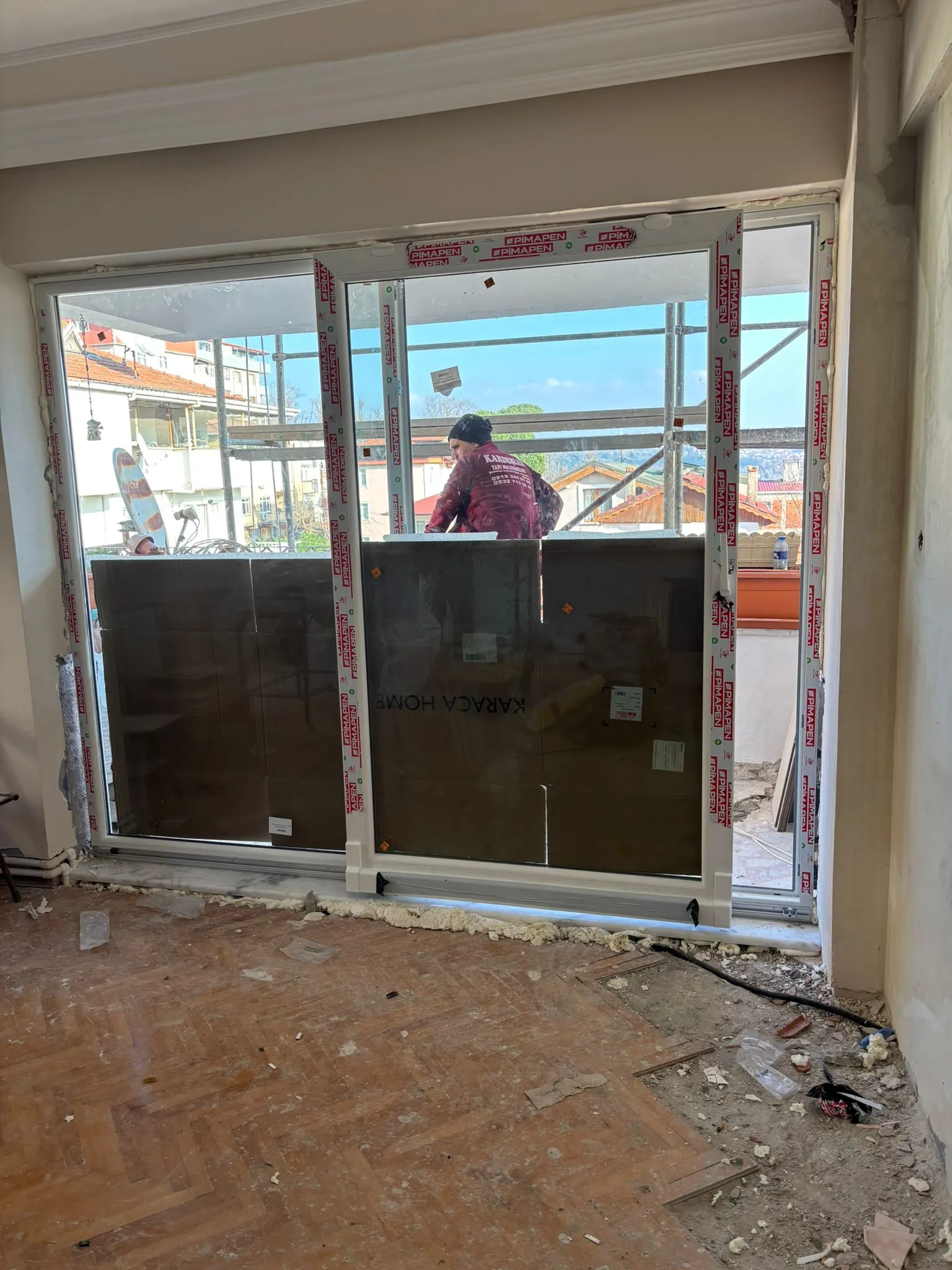 Pvc Sürme Kağıthane montajı ve uygulaması
